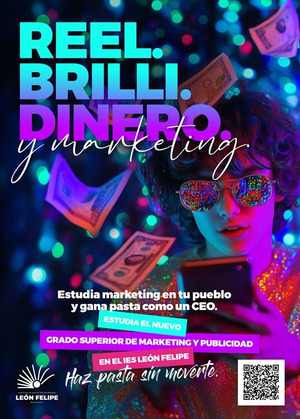 Campaña nuevo ciclo GS Marketing y publicidad cartel Ceo