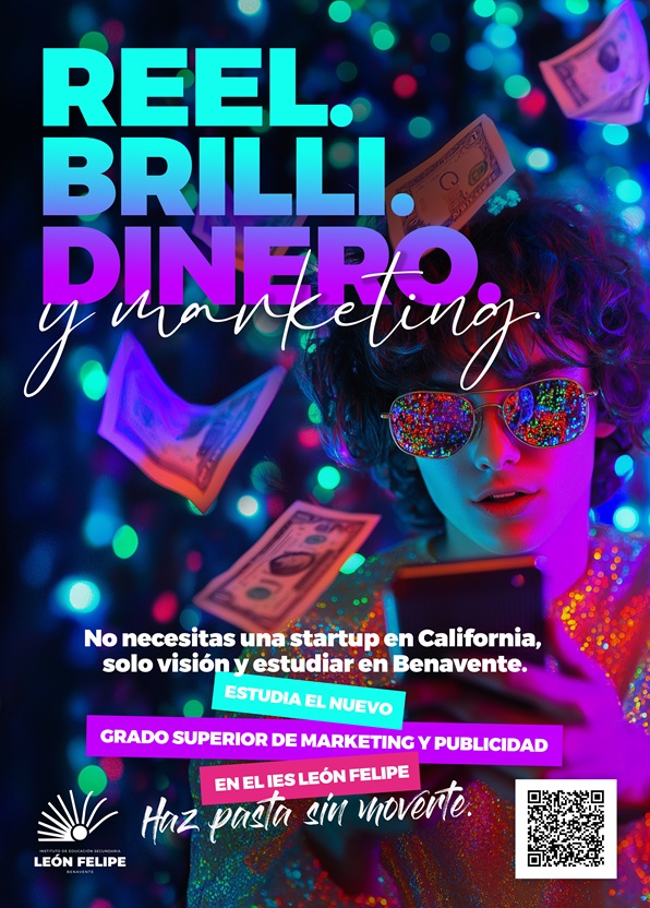 Campaña nuevo ciclo GS Marketing y publicidad cartel Startup