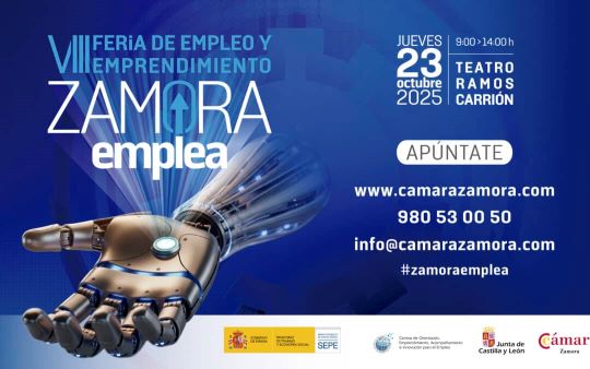 VIII Feria empleo Zamora cartel VIII Feria empleo Zamora cartel